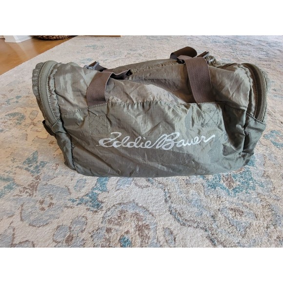 Eddie Bauer Bags Eddie Bauer Stowaway 4l Duffel Bag Green Poshmark